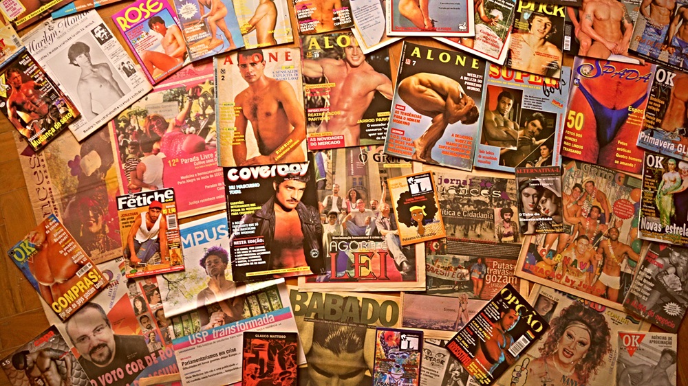 Imprensa gay, fanzines lésbicos, revistas e sites LGBT