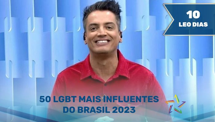 Leo Dias - 50 LGBT Mais Influentes do Brasil 2023