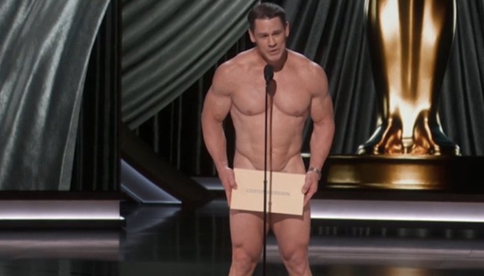 John Cena pelado no Oscar 2024