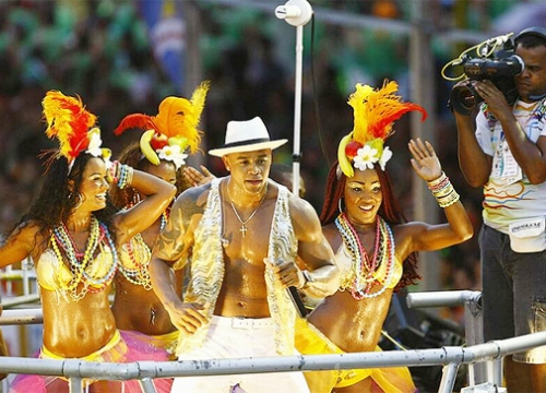 Na pele de um sambista carioca de tirar o fôlego em 2010
