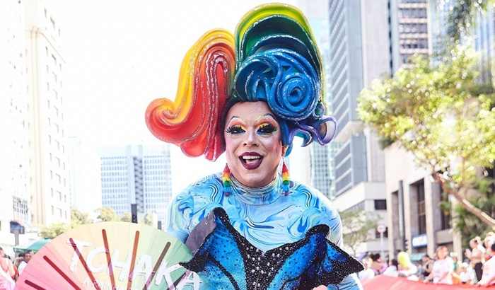 Tchaka: drag queen apresenta a parada LGBT de São Paulo