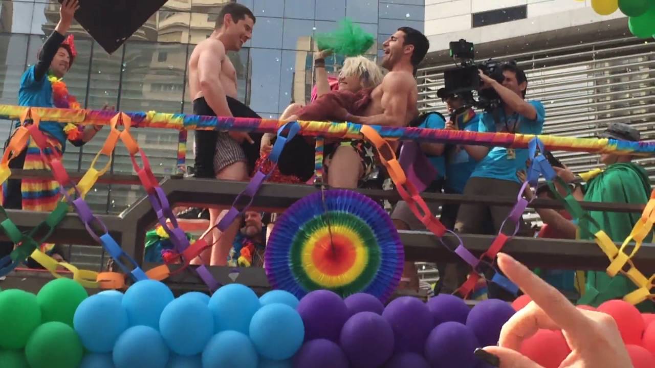 Sense8 na Parada LGBT de São Paulo