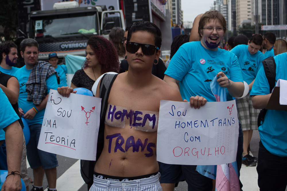 Transexuais são tema da 20ª Parada do Orgulho LGBT de São Paulo