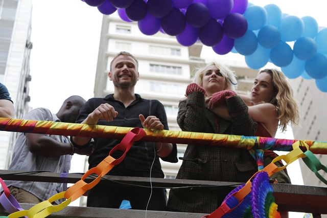 20ª Parada do Orgulho LGBT de São Paulo: fotos e imagens - elenco da série Sense8
