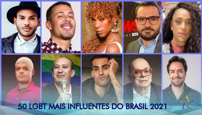 50 LGBT Mais Influentes de 2021