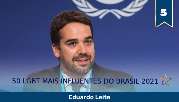 50 LGBT Mais Influentes de 2021: o governador gay Eduardo Leite