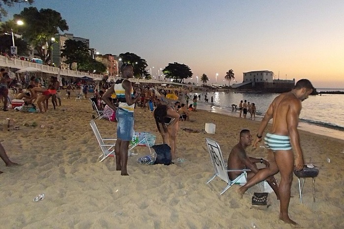 8 praias mais gays do Brasil: Praia do Porto da Barra, em Salvador, Bahia