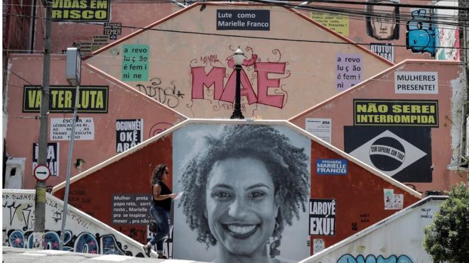 Projeto quer criar Escadão Marielle Franco e criou praça em homenagem à vereadora carioca