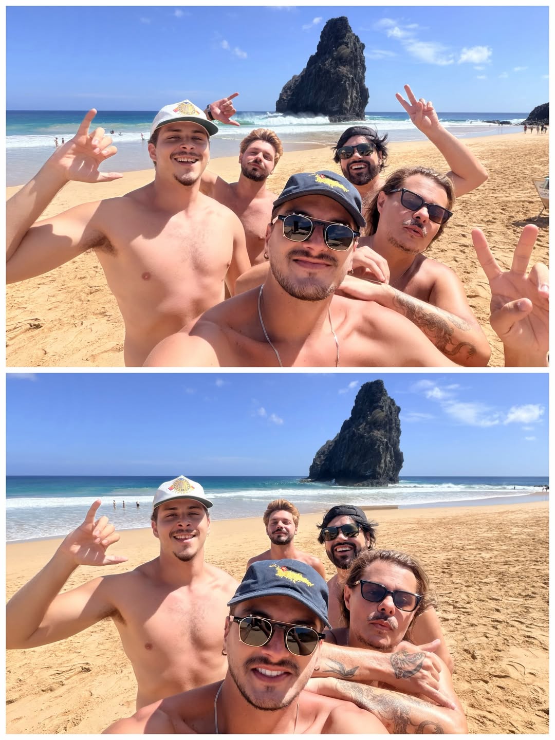 Corpo sarado de Marcus Majella