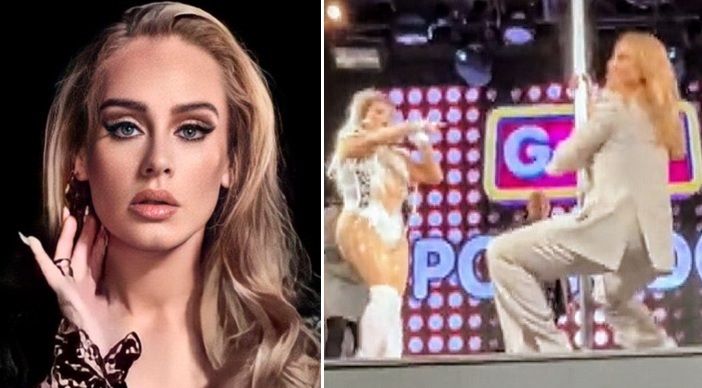 Adele faz pole dance em boate gay e manda recado para as transexuais