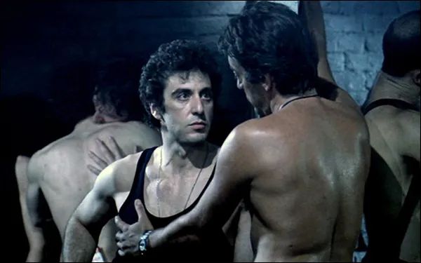 Al Pacino no filme gay Parceiros da Noite, Cruising