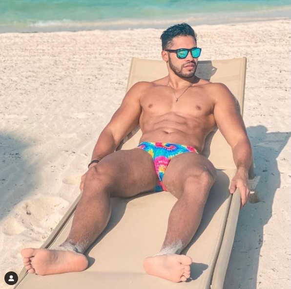 Joseales, modelo Alejandro García, venezuelano, famoso no Onlyfans e pela grife gay Andrew Christian