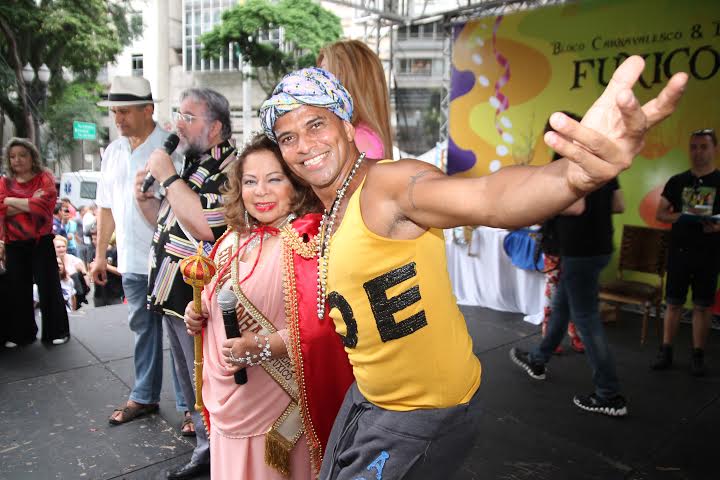 Leão Lobo, Angela Maria e Roberto Mafra na edição 2014 do Fuxico