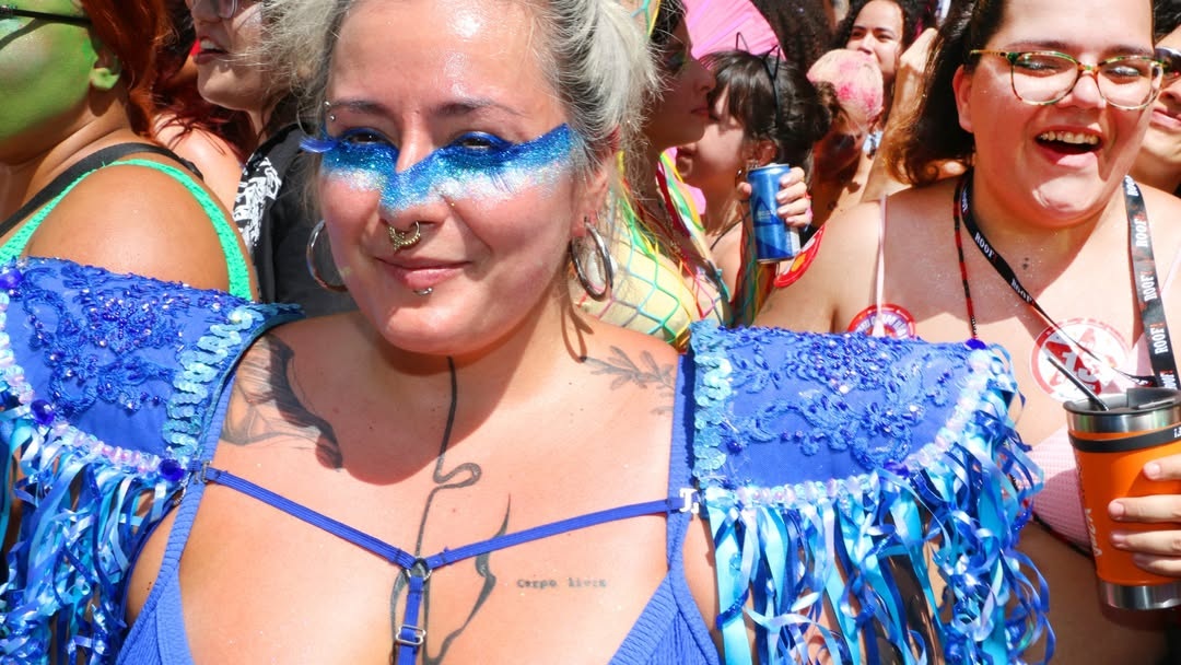 Bloco lésbico Siga Bem Caminhoneira em São Paulo