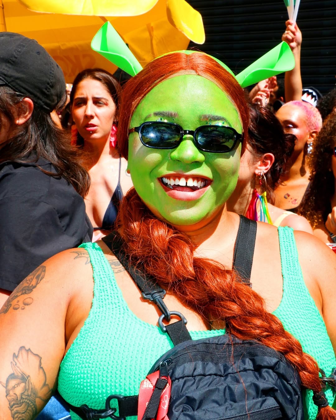 Bloco lésbico Siga Bem Caminhoneira em São Paulo