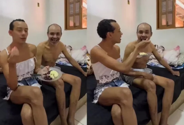 Bruce Lincoln: influenciador gay mostra vídeos cuidando do pai, que o agredida