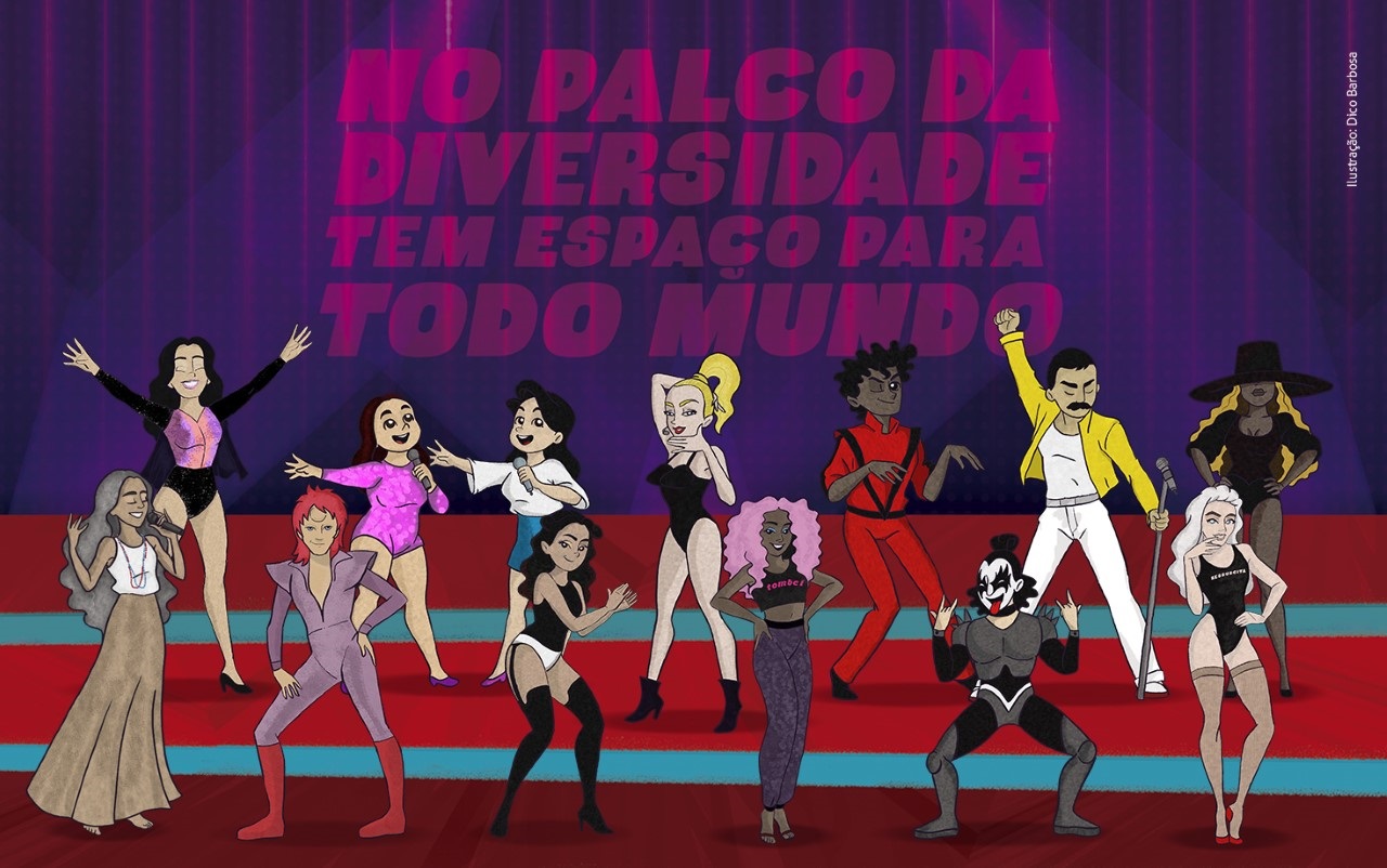 Dico Barbosa assina arte da Castro Burguer, hamburgueria gay da Vila Mariana