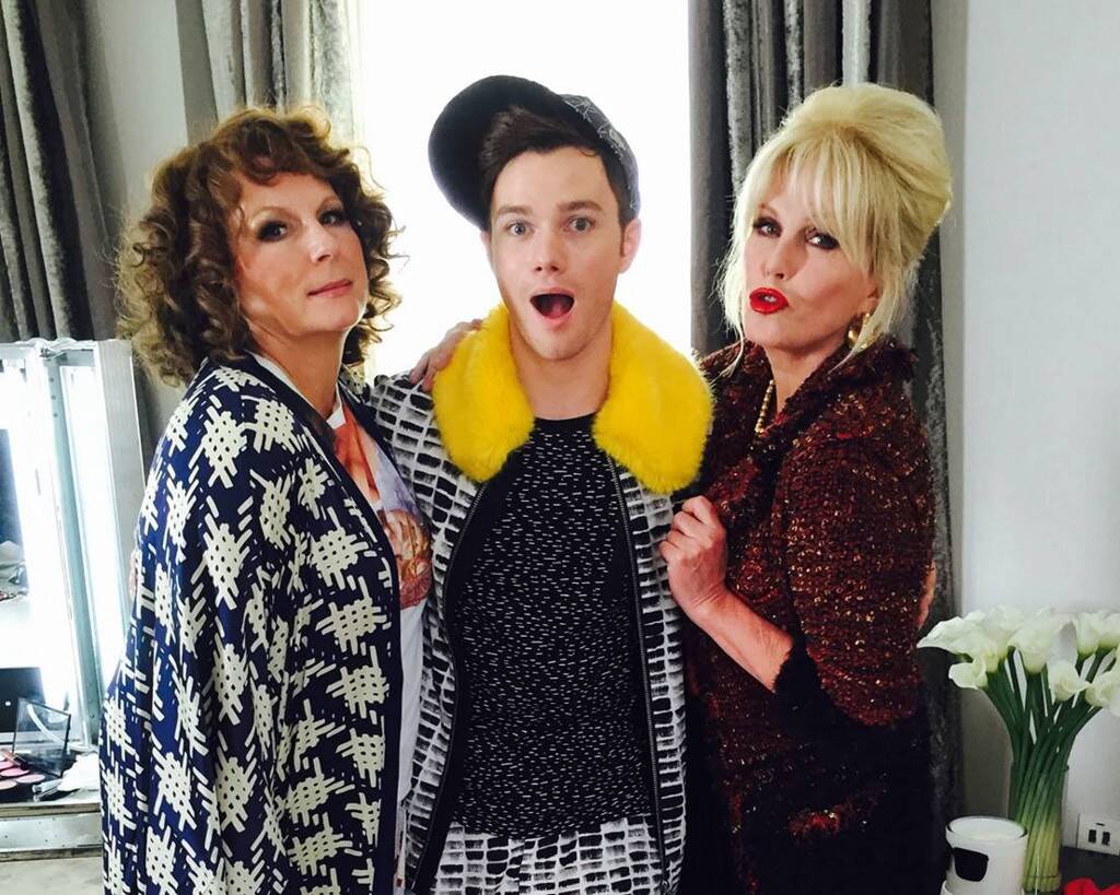 Chris Colfer em Absolutely Fabulous