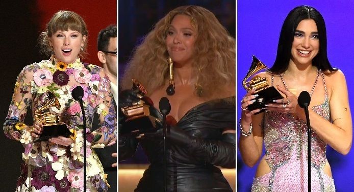Divas gays do pop, Taylor Swift, Beyoncé e Dua Lipa vencem Grammy 2021