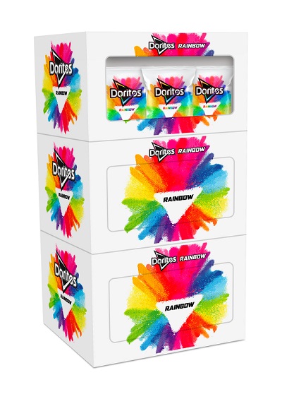 Doritos Rainbow está á venda em São Paulo, Rio e Estados do Sul