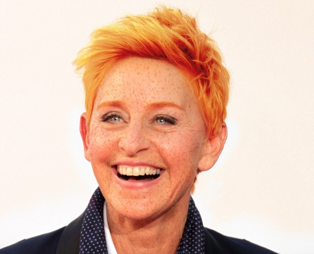 Ellen DeGeneres ruiva