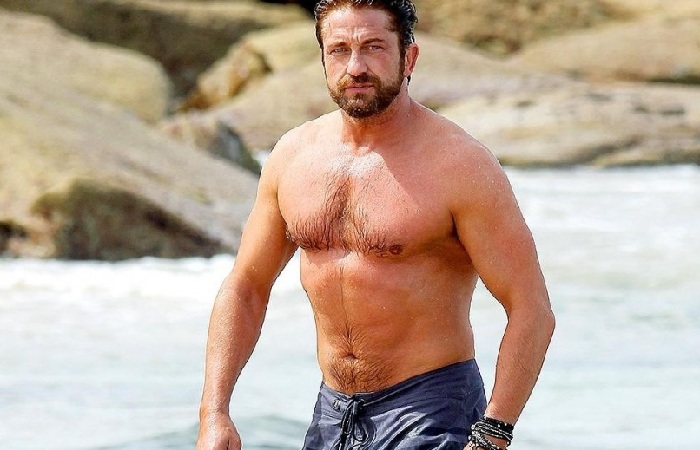 Gerard Butler, atores gatos famosos de Escorpião