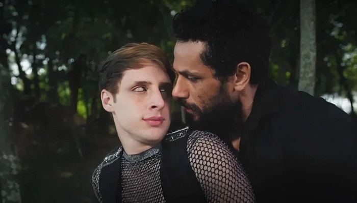 Ramiro e Kelvin: beijo gay foi gravado e censurado