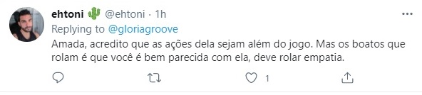 Gloria Groove passa pano pra Karol Conká