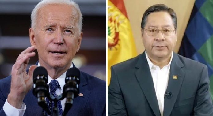 Joe Biden e Luis Arce Catacora falam sobre direitos transexuais