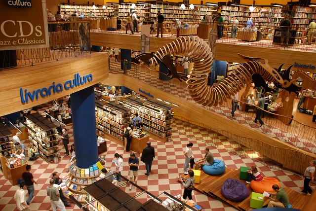 Livraria Cultural do Conjunto Nacional na Avenida Paulista