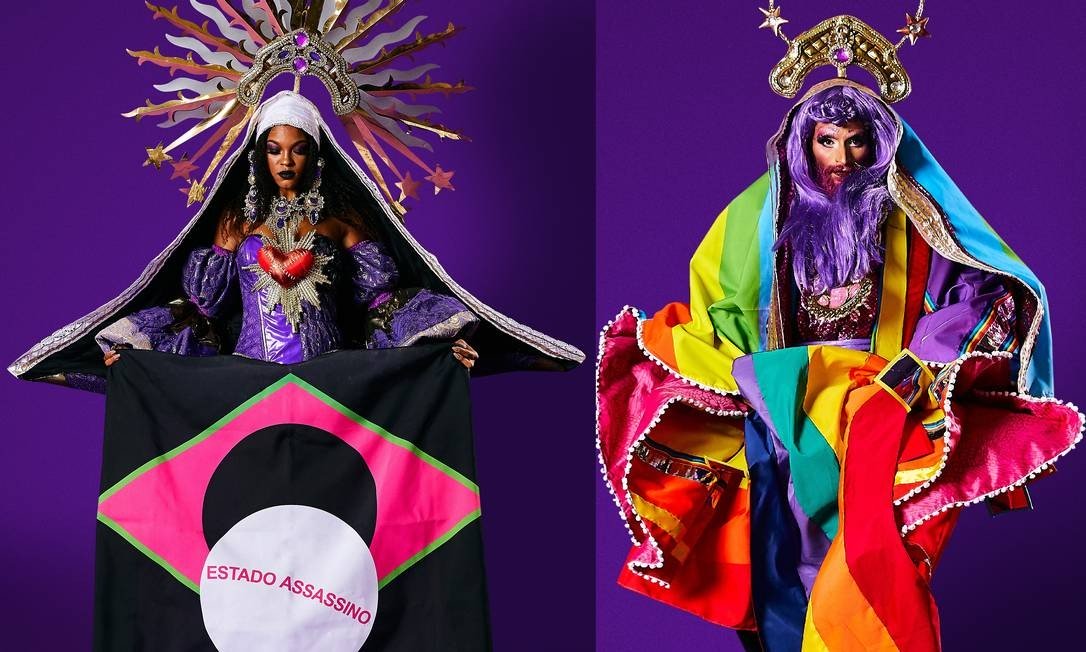 Mangueira levará para o carnaval 2020 desfile com Maria Madalena nas cores do orgulho gay