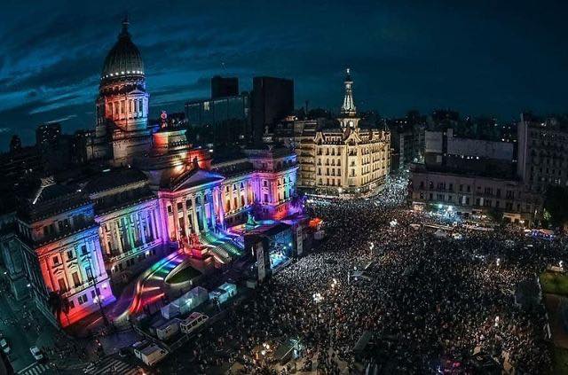 congreso nacional Buenos Aires marcha orgullo
