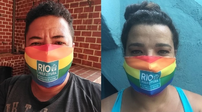 Prefeitura do Rio, por meio da Ceds-Rio, distribuirá 500 máscaras arco-íris para celebrar Dia Mundial contra a Homofobia