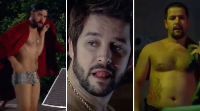 Murilo Benício: gays enlouquecem com imagens do ator sem roupa e de cueca