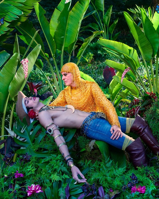 Ney Matogrosso é primeiro brasileiro clicado por David LaChapelle