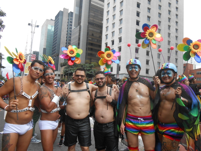 Confira fotos da 22ª Parada do Orgulho LGBT de São Paulo 2018