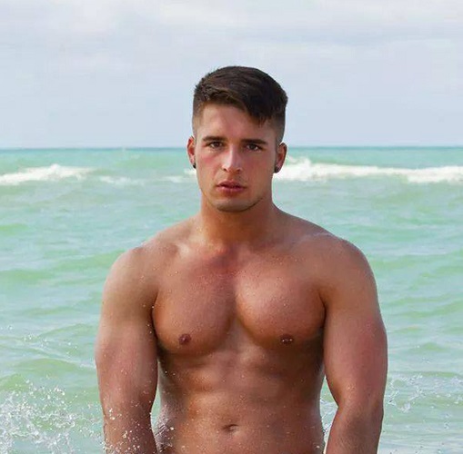 Klaus Burkart, vencedor do Mr. Gay World 2015 pela Alemanha