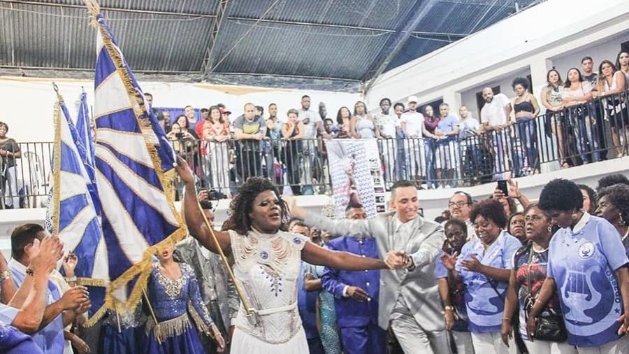 Anderson Morango - Escola de Sama Acadêmicos do Sossego terá homem como porta-bandeira no carnaval 2019