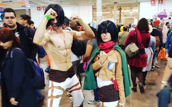 Os mais gatos e gostosos fantasiados que passaram pela Anime Friends 2017 em São Paulo