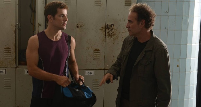 Daniel de Oliveira e Marco Ricca em 'Aos Teus Olhos', filme que tem trama gay no Mix Brasil