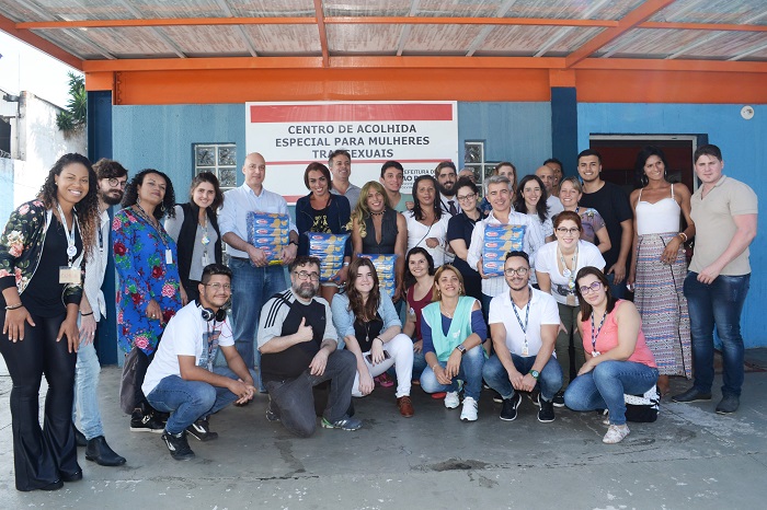Centro de Acolhida Florescer, para mulheres transexuais, recebe doação da Barilla