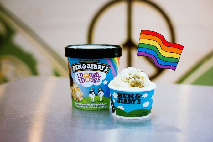 Sorveteria Ben & Jerry's faz ação em prol do centro de acolhida LGBT Casa 1, em São Paulo