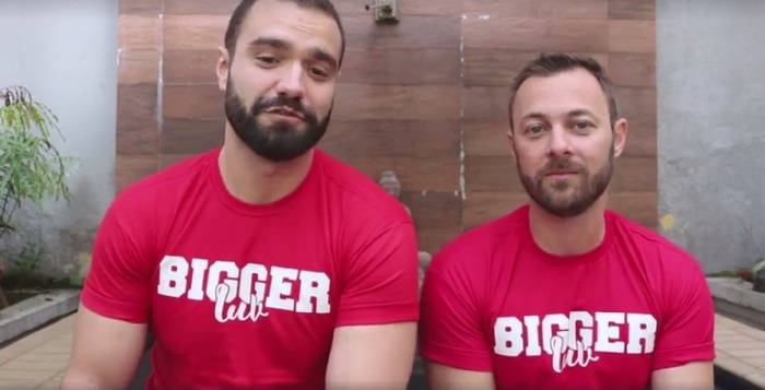Para Dia dos Namorados, festa Bigger fez vídeos com casais gays