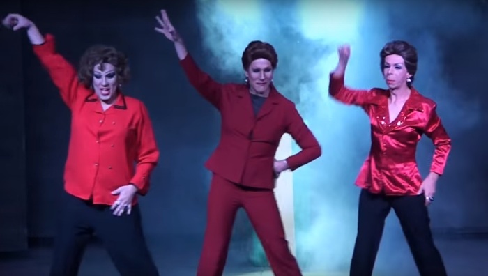 Natasha Rasha, Stefany Di Bourbon e Valenttini Drag fazem performance com remix de discursos de Dilma Rousseff na Blue Space