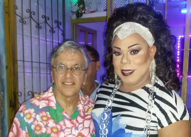 Caetano Veloso e Valerie O'rarah no Âncora do Marujo