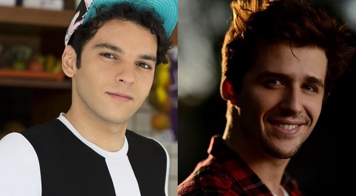 Casal gay Wesley e Gledson em A Lei do Amor