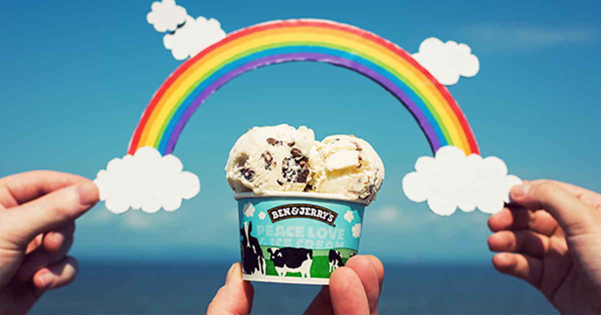 Ben & Jerry's não vende mais duas bolas de sorvete do mesmo sabor até que casamento gay na Austrália seja liberado