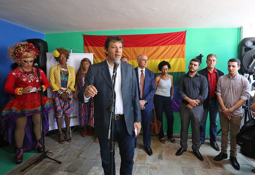 fernando haddad centro referêcia LGBT zona sul
