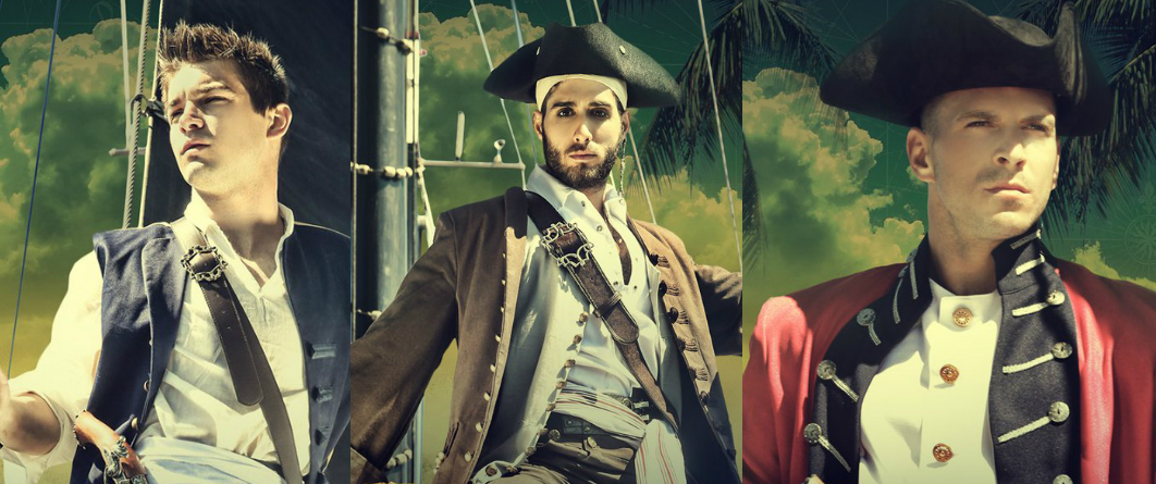 Johnny Rapid, Paddy O'Brian e Diego Sans farão paródia pornô gay de Piratas do Caribe