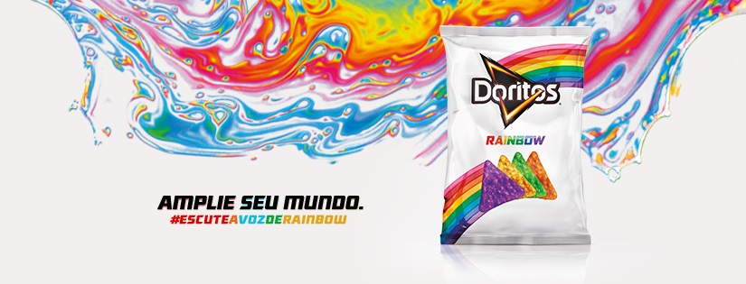 Doritos Rainbow celebra o orgulho LGBT e será vendido em São Paulo, Rio e Paraná